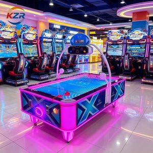 Equipo de Entretenimiento de Hockey de Aire Interactivo a Gran Escala para Familias con Máquinas de Juego para Niños que Funcionan con Monedas - Product Image 4