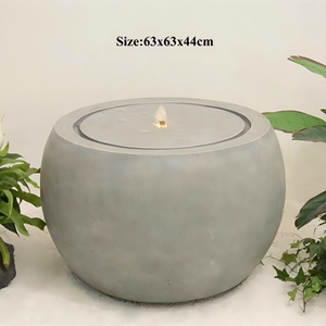 <span class=keywords><strong>Fontaine</strong></span> d'eau décorative haut de gamme en résine pour la maison, idéale pour le salon, la terrasse et le jardin - Product Image 1