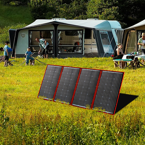 Panel Solar Monocristalino Plegable Ligero de 320W con 22% de Eficiencia para Uso en Exteriores, Camping, RV/Barco/Carpas/Hogar - Product Image 2