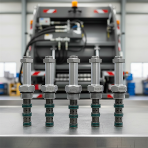 Vanne Solénoïde <span class=keywords><strong>Hydraulique</strong></span> 24V Prix Usine 2 Positions 4 Voies SV08-40 – Cartouches Solénoïdes de Haute Qualité pour Plateforme Élévatrice - Product Image 3