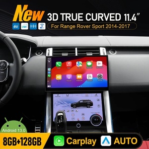 Reproductor Multimedia Estéreo Android para Range Rover Sport L494 2014-2018, Pantalla Curva de 11.4 Pulgadas, Radio para Auto, GPS, DSP, Carplay, Sistema Dual - Product Image 1