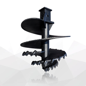Tarière conique pour forage de roche dure avec dents en forme de balle pour roches moyennement dégarnies et roches compactes, diamètre 600-3000 mm - Product Image 3