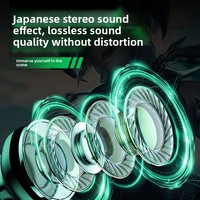Écouteurs intra-auriculaires sans fil pour le gaming e-sport avec annulation active du bruit (ANC), étanchéité à vie, commandes tactiles, ultra-faible latence