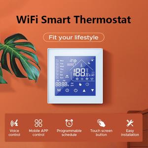 Thermostat intelligent moderne EWelink 5A/16A pour film chauffant WiFi programmable pour hôtel à domicile avec fonctions de commande vocale 4G pour une utilisation en chambre - Product Image 3