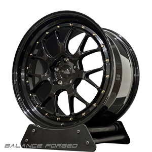 Jantes en alliage forgées sur mesure LM-R en 2 parties pour BMW G80 G82 G83 M3 M4 F40 G20 G8X M4, 18 19 <span class=keywords><strong>20</strong></span> pouces, concaves, argentées, 5X112 - Product Image 4