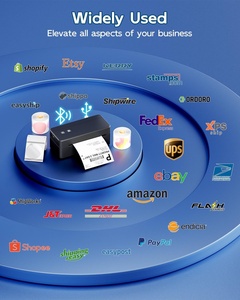 2410BT <strong>for</strong> <strong>Bluetooth</strong> Thermal Shipping Label <strong>Printer</strong> Small Business 4x6 Wireless Label Maker Compatible IOS Android <strong>Phone</strong> Pad PC - Product Image 5