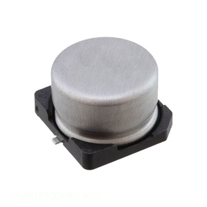 Condensador SMD Original UWP1E330MCL1GB 33 uF de Montaje en Superficie, Aluminio, 33UF, 20%, 25V - Product Image 1