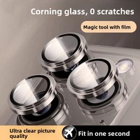 Protection d'objectif de téléphone en verre trempé Premium Eagle Eye AF+AR anti-reflet et anti-rayures pour iPhone 18 17 16 15 14 Pro Max