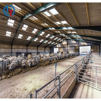 Ferme professionnelle, ferme, maison de mouton, chèvre