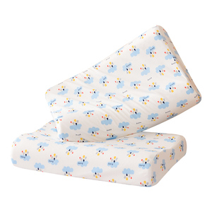 Prix d'usine Oreiller de cou rafraîchissant personnalisé en mousse à mémoire de forme, motif dessin animé marin géométrique, forme moulée réglable, orthopédique cervical 100% - Product Image 2