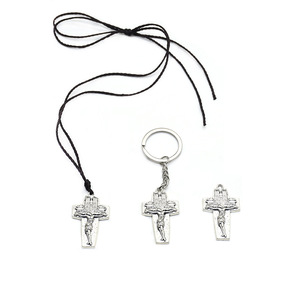 Pendentif Croix en Alliage de Zinc, Breloque Porte-clés, Collier, Cadeau, Bijou Unisexe, Accessoire AD-097 - Product Image 1