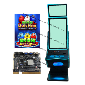 Oink and Cluck to Riches HET Rich Little Hens o Piggies Pantalla Vertical 2 en 1 Placa PCB Táctil Proveedor de Máquinas Recreativas con Monedas en Inglés - Product Image 1