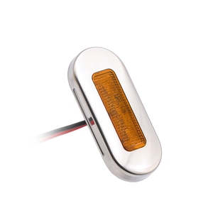 12V 방수 <span class=keywords><strong>LED</strong></span> 네비게이션 의례 조명 계단 갑판 램프 보트 해양 마커 라이트 해양 보트 액세서리 - Product Image 2
