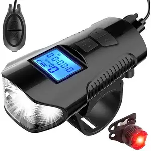 Фонари для горного велосипеда, фонари для ночной езды, мощный фонарик с USB зарядкой, защита от дождя, уличный фонарь для велосипеда