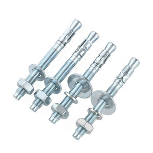 RVS huls met zeskantmoer, washer en expansieankerbouten, wigankerbout - Product Image 3