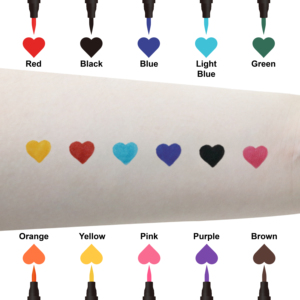 Vente en gros de nouveaux stylos de peinture <span class=keywords><strong>acrylique</strong></span> de couleur 16 couleurs, peinture pour le visage et le corps lavable <span class=keywords><strong>à</strong></span> base d'eau non toxique - Product Image 4