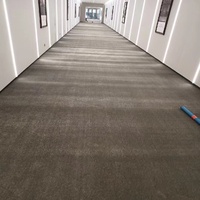 Tapis Shaggy doux épaissi rouleau tapis mur à mur tapis de sol anti-dérapant pour la maison chambre salle de conférence théâtre événement coureur