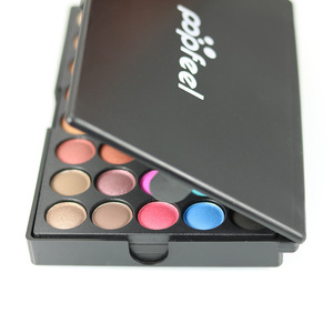 Palette de fards <span class=keywords><strong>à</strong></span> paupières en poudre POPFEEL 120 couleurs, lumineuse, scintillante, haute pigmentation, sans cruauté, certifiée Halal, pour maquillage de scène, cosplay, foire - Product Image 3