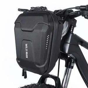 Fahrrad lenker tasche Fahrrad front Hänge tasche Wasserdichte EVA Harts chale 3L mit Schulter gurt für Mountainbike Road Scooter