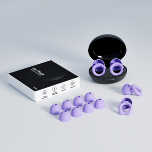 Bouchons d'oreilles en silicone 28 <span class=keywords><strong>dB</strong></span>, protection auditive haute fidélité, réduction du bruit, réutilisables, pour le sommeil et le tir - Product Image 4
