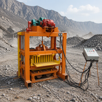 Machine à fabriquer des blocs creux interverrouillés QTJ4-40 Shengya, facile à utiliser, pour la fabrication de pavés en béton