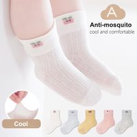Chaussettes en tricot personnalisées anti-moustiques de haute qualité pour nouveau-nés et enfants, respirantes et confortables pour l'été