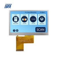 Module LCD IPS TSD 480x272 4,3'' avec interface RVB, 750 nits, Retool FPC pour remplacer le panneau d'affichage LCD TFT VGG482709-A 4,3 pouces