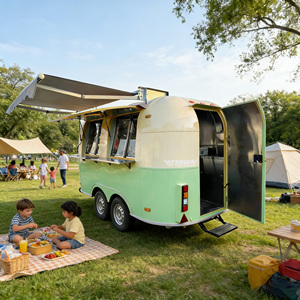 Self Driving Mobile Food Cart Integrated Catering <b>Trailer</b> for Outdoor Event Service - Product Image 1