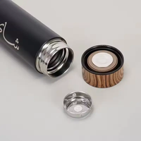 Flacon à vide en acier inoxydable avec logo personnalisé de 500ml Ensemble de gobelets de voyage pour thermos
