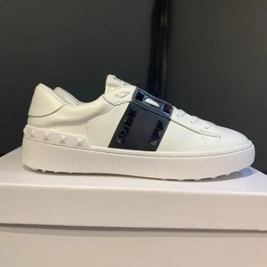Chaussures de marche en cuir haut de gamme de créateur, baskets blanches à plateforme rehaussante avec rivets, baskets décontractées pour hommes Bottega - Product Image 3