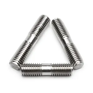 מפעל זול מחיר מטרי stud ברגים SS304 M6 M8 M10 M16 חוט מוט