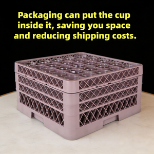 Support à verres en plastique PP moderne <span class=keywords><strong>pour</strong></span> <span class=keywords><strong>lave</strong></span>-<span class=keywords><strong>vaisselle</strong></span>, idéal <span class=keywords><strong>pour</strong></span> les restaurants et bars, outil de nettoyage - Product Image 4