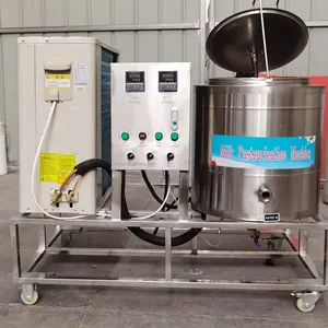 Mvckyi máquina pasteurizadora comercial 100l, máquina de pasteurização de baixa e alta temperatura, pasteurização de leite, sorvete, pasteurizador