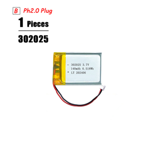 Bateria de Polímero Lipo Recarregável de Íon de Lítio 503040 3.7v500mah Personalizada para Câmera Digital - Product Image 1