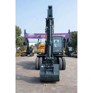 Excavatrice sur roues coréenne d'origine HW150, prix raisonnable, excellent état, HW150W, matériel d'occasion - Product Image 6