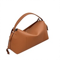 Sac à main vintage 2026 en cuir de vachette de luxe pour femme, tendance, minimaliste, avec fermoirs, sac de médecin polyvalent grande capacité, sac à bandoulière pour femme