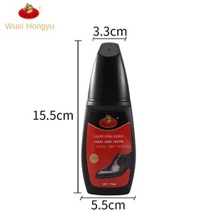 Cire liquide pour chaussures personnalisée en usine, 75 ml, nourrissante et anti-moisissure, soin du <span class=keywords><strong>cuir</strong></span> pour la réparation des chaussures, toutes saisons - Product Image 3