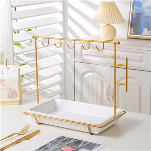 Parrilla Colgante de Lujo para Barbacoa, Exhibición de Aperitivos, Plato para Frutas, Soporte para Brochetas de Kebab, Venta Caliente - Product Image 1