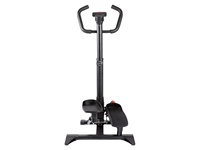 Mini stepper d'escalier de gymnastique à usage domestique avec bandes de résistance et poignée d'exercice de fitness