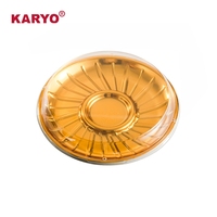 KY2-250 Jetable Or Sushi Plateaux Boîte D'emballage Effectuer Conteneur À Emporter Boîte En Plastique à Aller Conteneurs