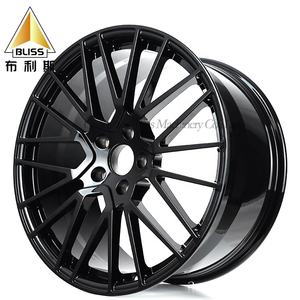 Pièces de course Jante en alliage pour voiture 5X100 5X108 5X114.3 5X120 5X139.7 Roues de voiture de tourisme adaptées pour Mitsubishi Lancer <span class=keywords><strong>Evo</strong></span> 2017 - Product Image 1