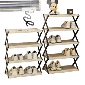 Home Entryway Folding <b>Shoe</b> <b>Rack</b> Multi Layer Large Capacity Freestanding Foldable <b>Storage</b> Organizer For <b>Shoes</b> - Product Image 5