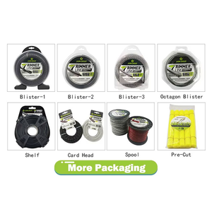 Nylon cỏ tông đơ 2.4mm 3.0mm 1lb tiếng ồn thấp yên tĩnh Twist Weed Eater điện chuỗi tông đơ Bàn chải cắt cỏ tông đơ dòng - Product Image 4