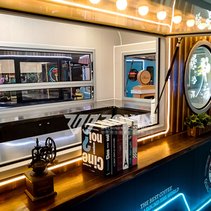 Petite concession de pizza personnalisée, chariot de restauration rapide, fourgon, remorque, camion de restauration mobile avec cuisine complète équipée à vendre - Product Image 2