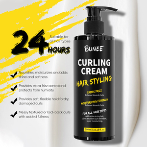 Best seller crema di Curling al cocco biologico burro di karité-definizione nutriente per capelli ricci naturali-esaltatore di Curl idratante - Product Image 3