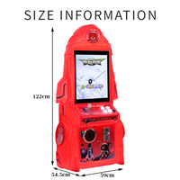 Usine de vente en gros petite machine de jeu d'arcade à pièces machine de jeu vidéo multi pour les enfants