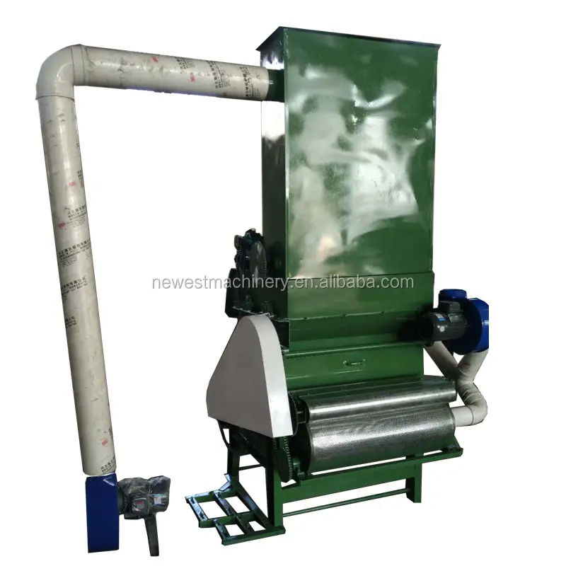 Small low cost 300kg/h cotton seed cleaning removing processing machine