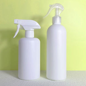 Botella vacía de HDPE de 16 oz (500 ml) para limpiador químico con pulverizador de gatillo, serigrafía y bomba pulverizadora - Product Image 1