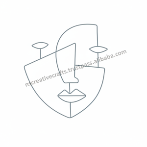 Ajoutez une touche d'élégance et d'art à votre maison ou votre bureau avec nos Silhouettes élégantes en métal d'art mural suspendu en métal - Product Image 1