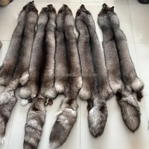 Crystal Fox Fur Skin/Dyed Fox Fur/Blue Frost Fox Fur Pelt